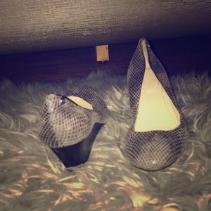 Calvin Klein wedges worn twice.